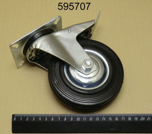 Колесная опора с тормозом D 125мм SCB55 Китай 25695