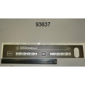 Пленка кнопочной панели APPIA COMPACT V2 с автопаром NUOVA SIMONELLI 05000973